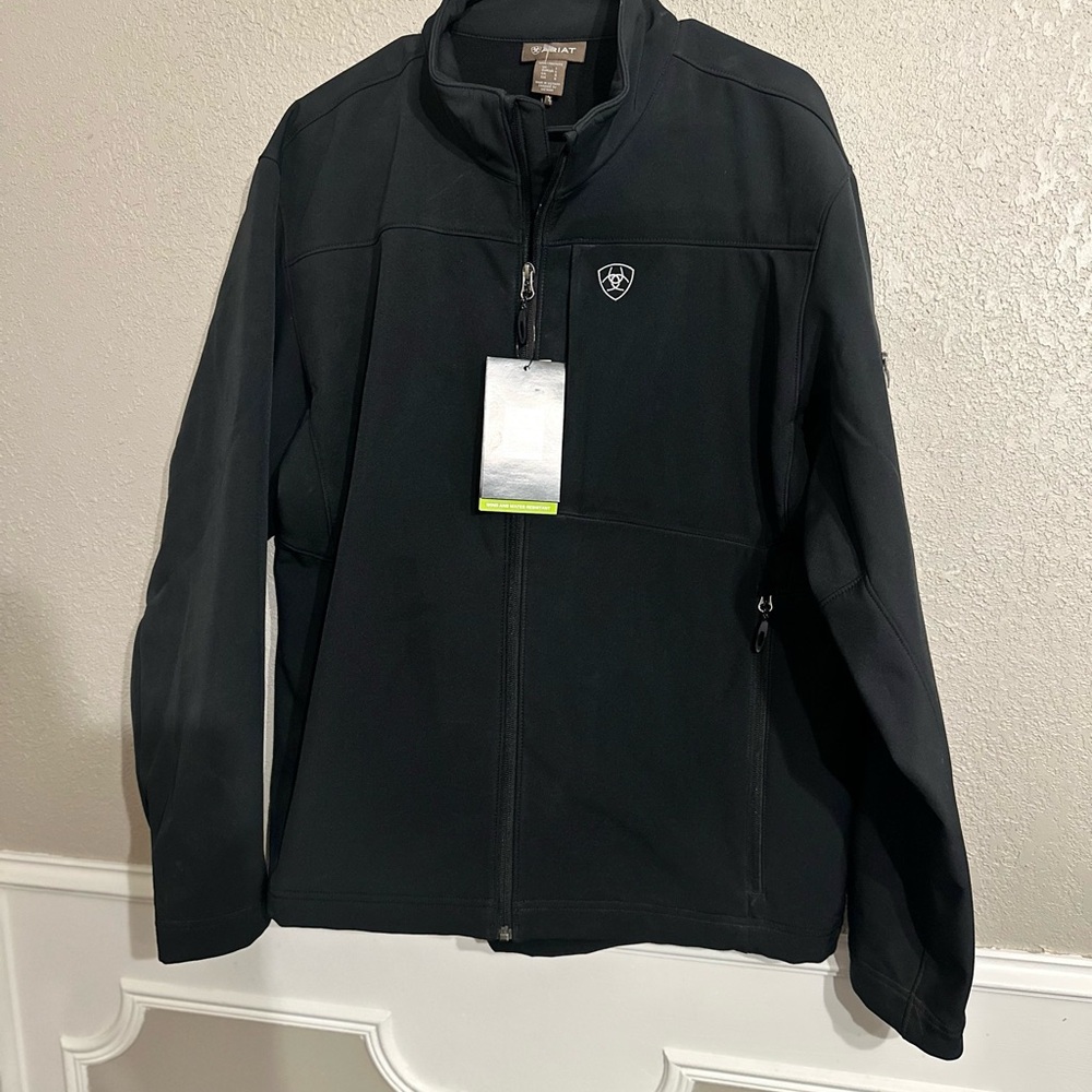 Ariat Black Performance Jacket with Stand-Up Collar